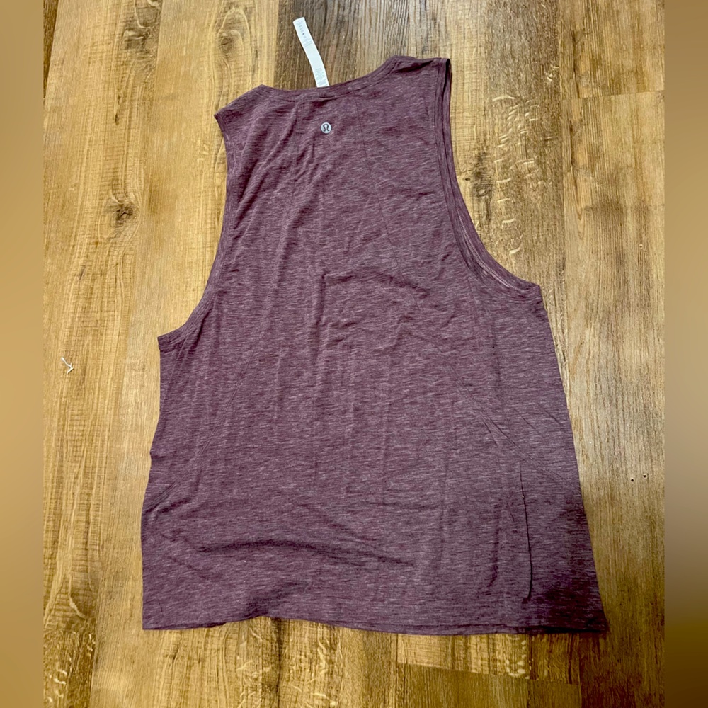 Lululemon Jersey tank top - purple size 10